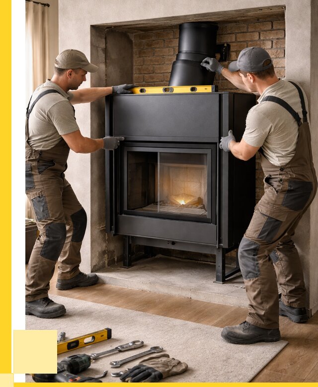 Установка каминных топок в Анжере-Судженске под ключ от 18463 р. | ЭриданНжр