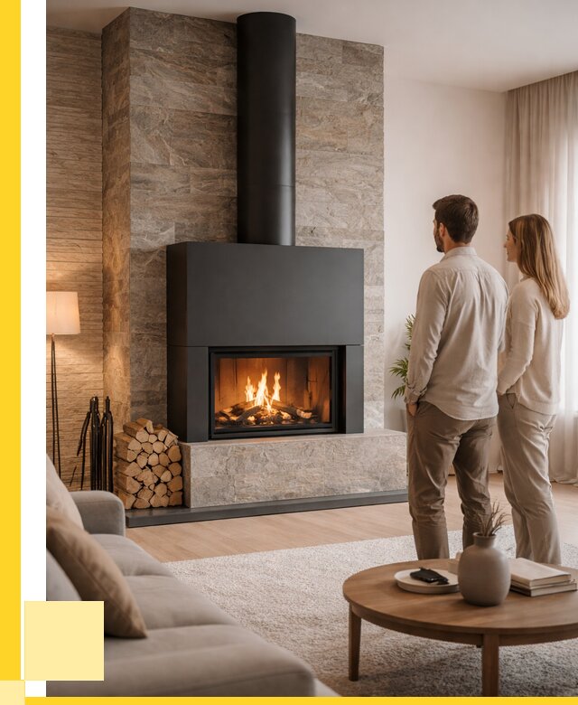 Закрытые камины под ключ в Анжере-Судженске от 123084 р., ЭриданНжр