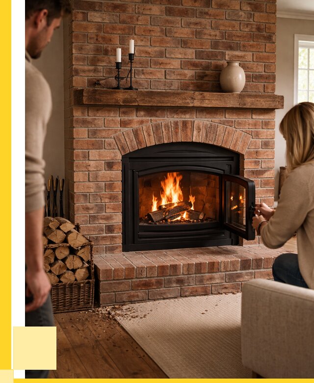 Кирпичные камины под ключ в Анжере-Судженске от 153855 р. | ЭриданНжр