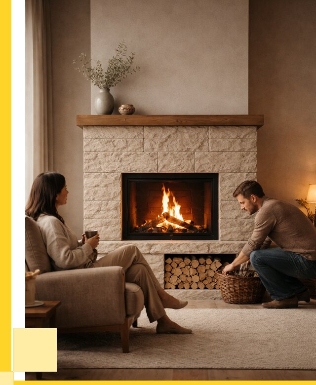 Камины для дома в Анжере-Судженске под ключ от 153855 р. | ЭриданНжр