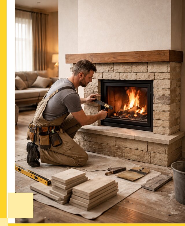 Строительство каминов в Анжере-Судженске от 153855 р., ЭриданНжр - под ключ