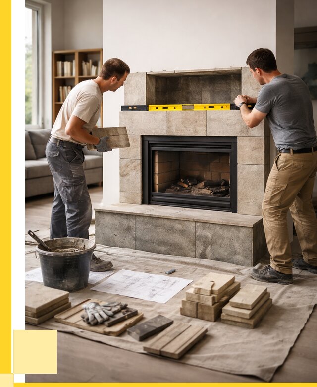 Монтаж каминов и установка в Анжере-Судженске от 46157 р. | ЭриданНжр