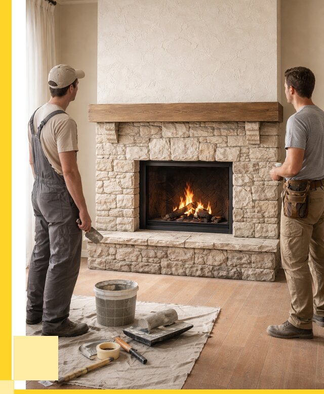 Отделка каминов в Анжере-Судженске от 6667 р. под ключ | ЭриданНжр