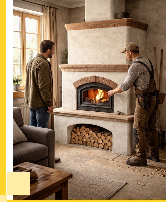 Печи камины в Анжере-Судженске: кирпичные, изразцовые от 61542 р. | ЭриданНжр