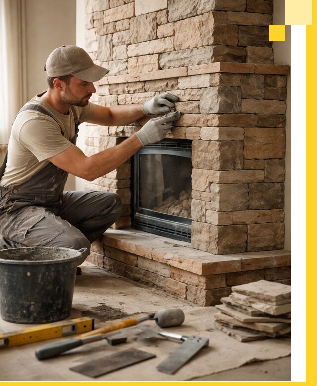 Проектирование и установка печей-каминов под ключ в Анжере-Судженске