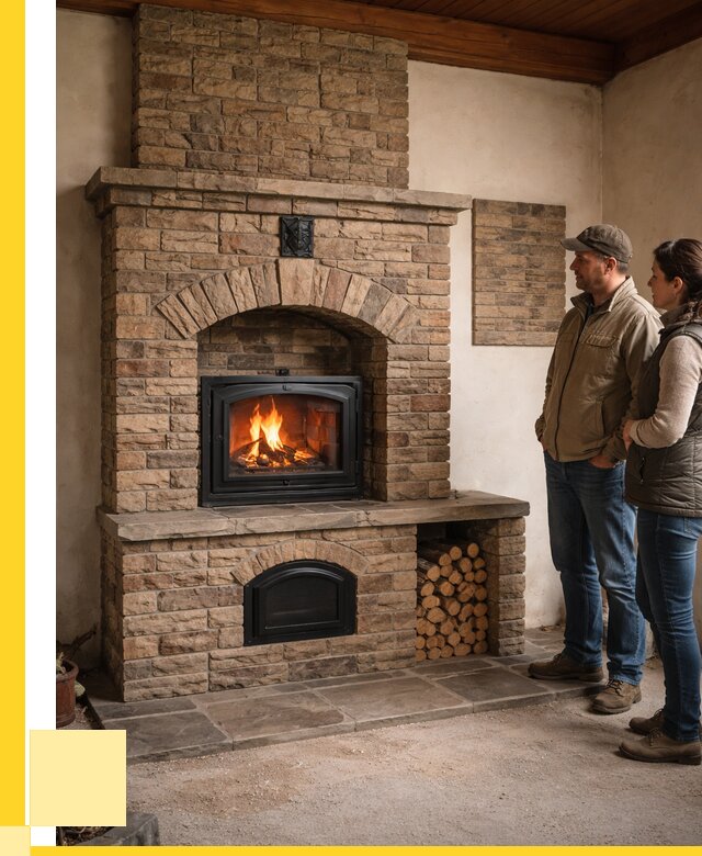 Кирпичная печь под ключ в Анжере-Судженске от 153855 р. | ЭриданНжр