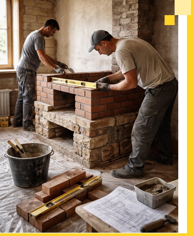 Изготовление и установка печей под ключ в Анжере-Судженске с гарантией