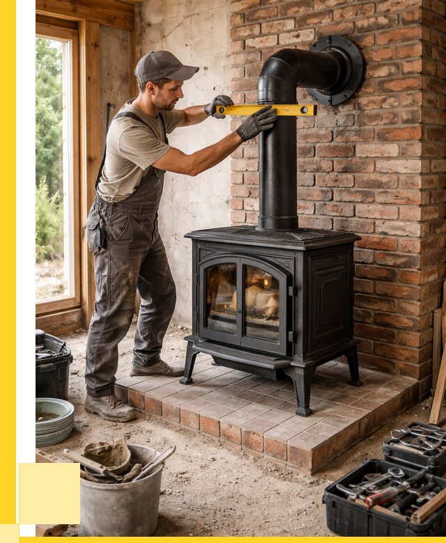 Монтаж печей установка банной печи в Анжере-Судженске от 15386 р. | ЭриданНжр