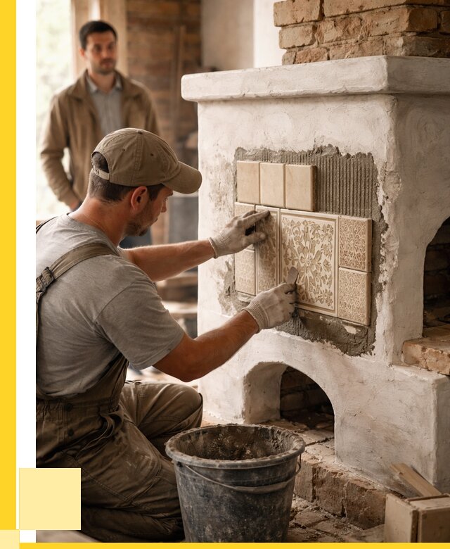 Отделка печей и банных печей в Анжере-Судженске от 35900 р. | ЭриданНжр