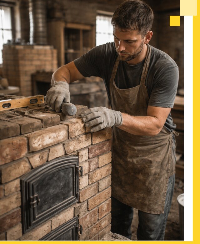 Изготовление печей на заказ в Анжере-Судженске с проектом и монтажом