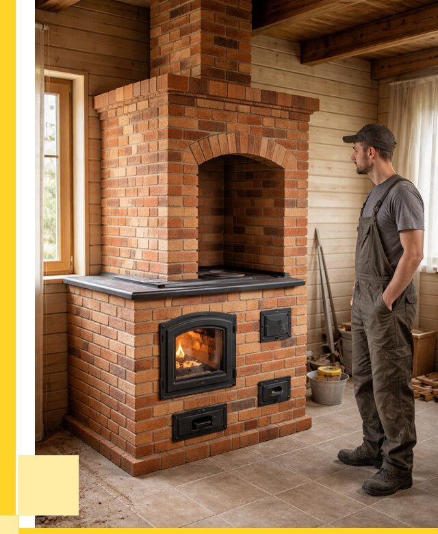 Кирпичные печи в Анжере-Судженске: купить от 153855 р. | ЭриданНжр