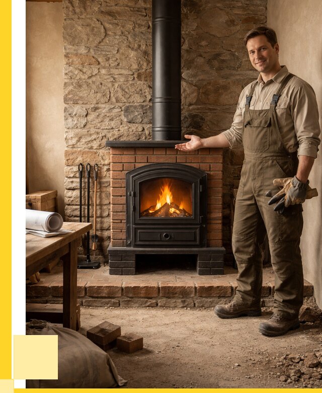 Печи отопительные из кирпича в Анжере-Судженске от 82056 р., ЭриданНжр