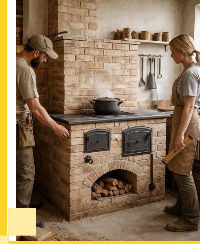 Варочно отопительные печи в Анжере-Судженске от 92313 р. | ЭриданНжр