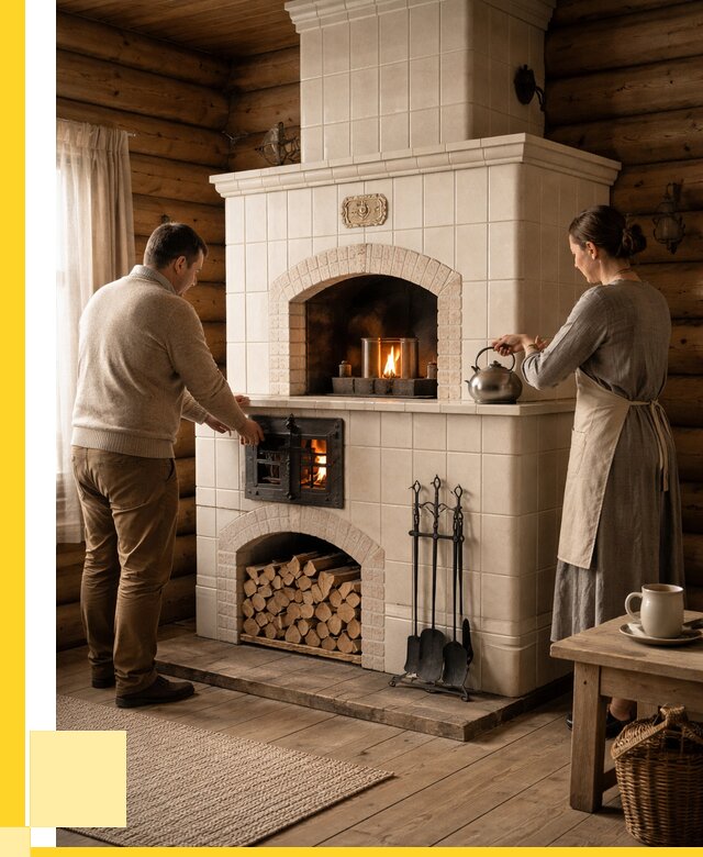 Русские печи в Анжере-Судженске: установка от 153855 р. ЭриданНжр