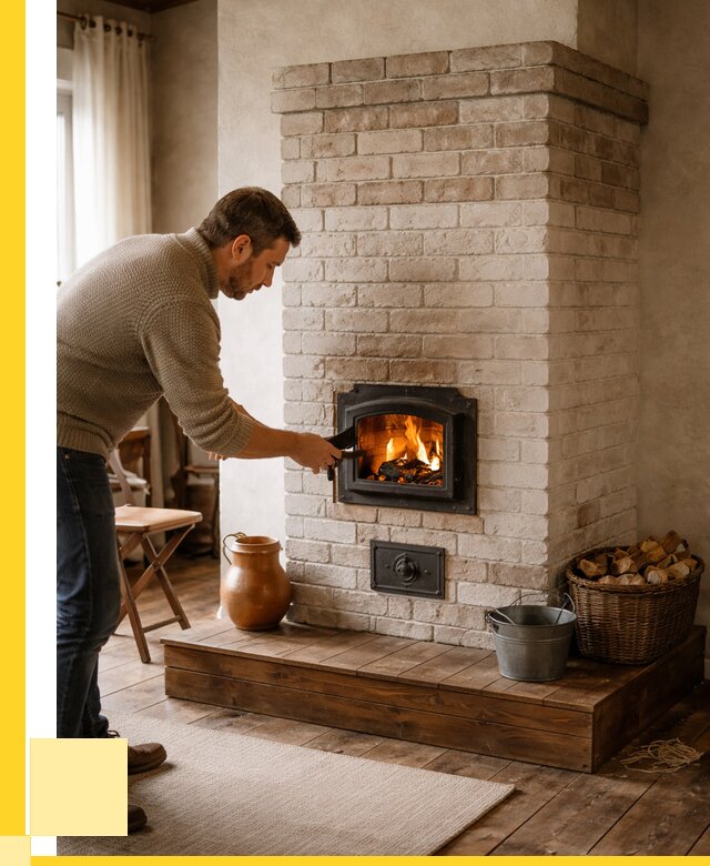 Печь голландка из кирпича в Анжере-Судженске от 87185 р. | ЭриданНжр