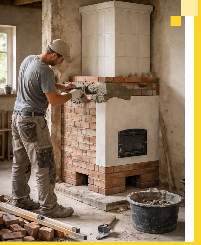 Изготовление и установка печей-голландок под ключ в Анжере-Судженске