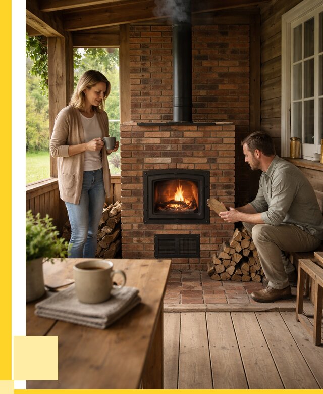 Кирпичные печи для дачи в Анжере-Судженске - от 35900 р. | ЭриданНжр