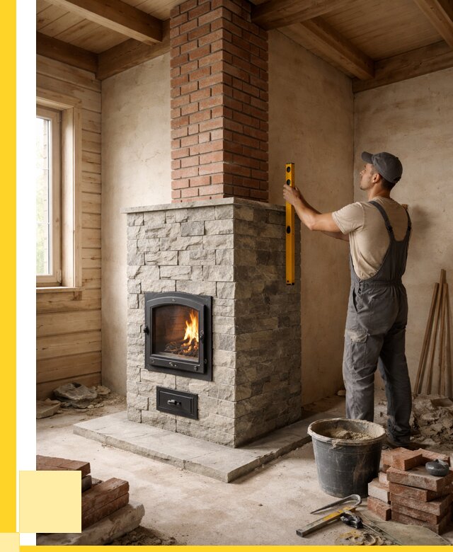 Печи и дымоходы под ключ в Анжере-Судженске от 46157 р., ЭриданНжр