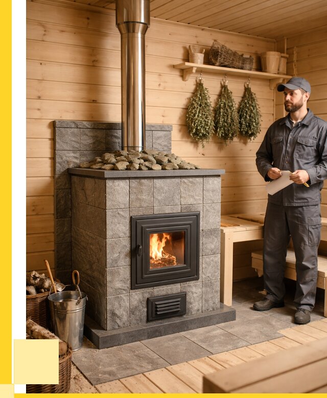 Печи для бани под ключ в Анжере-Судженске от 123084 р. | ЭриданНжр