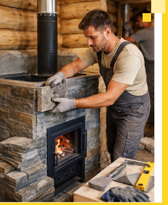 Печи для бани под ключ в Анжере-Судженске: изготовление и монтаж