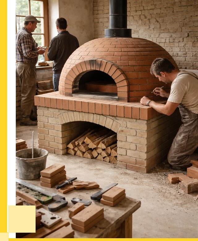 Помпейская печь дровяная для пиццы в Анжере-Судженске | ЭриданНжр от 205140 р.