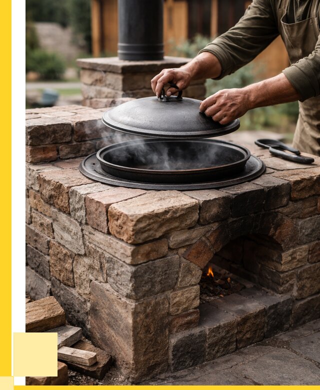 Печи для казана в Анжере-Судженске по цене от 18463 р. | ЭриданНжр