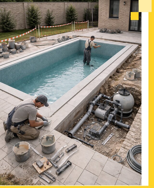 Строительство бассейнов под ключ в Анжере-Судженске: проекты и монтаж