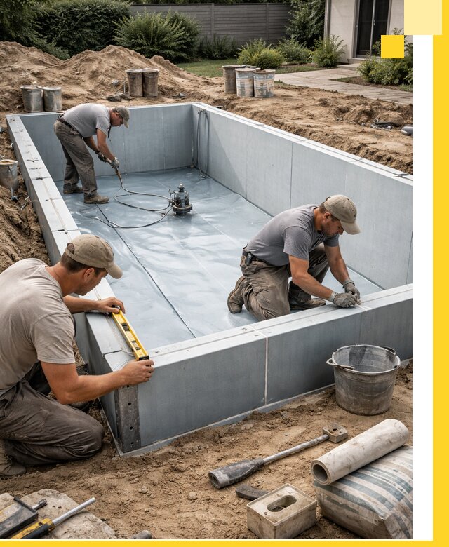 Профессиональный монтаж бассейнов под ключ в Анжере-Судженске с гарантией