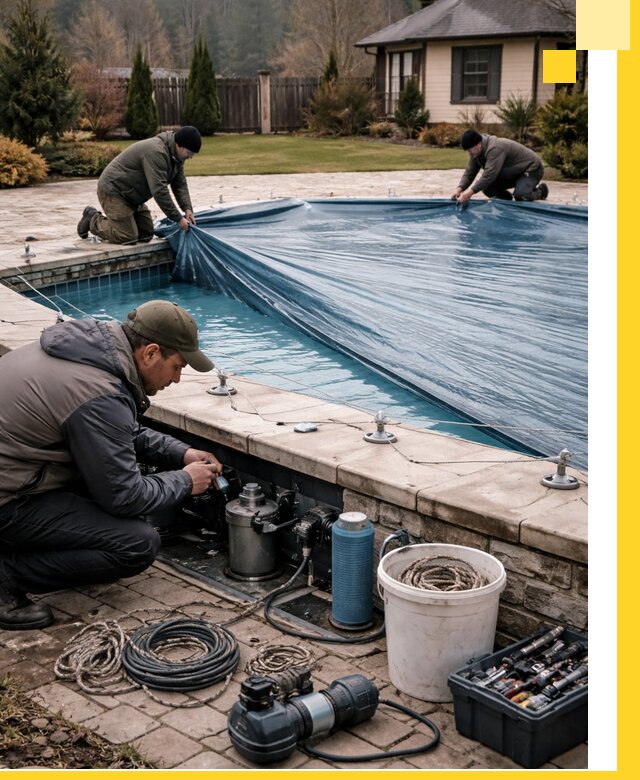 Консервация бассейнов в Анжере-Судженске: подготовка к длительному хранению