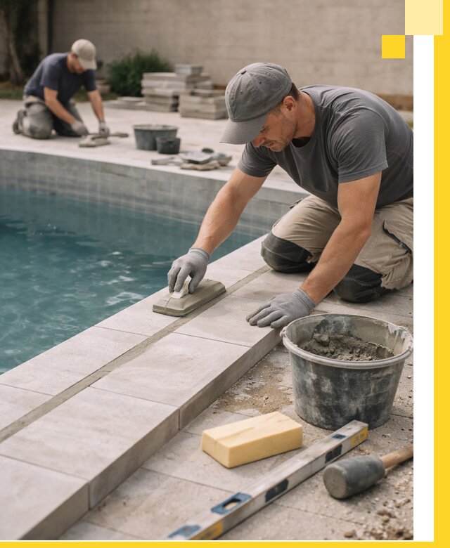 Отделка бассейнов в Анжере-Судженске: декоративная отделка и гидроизоляция