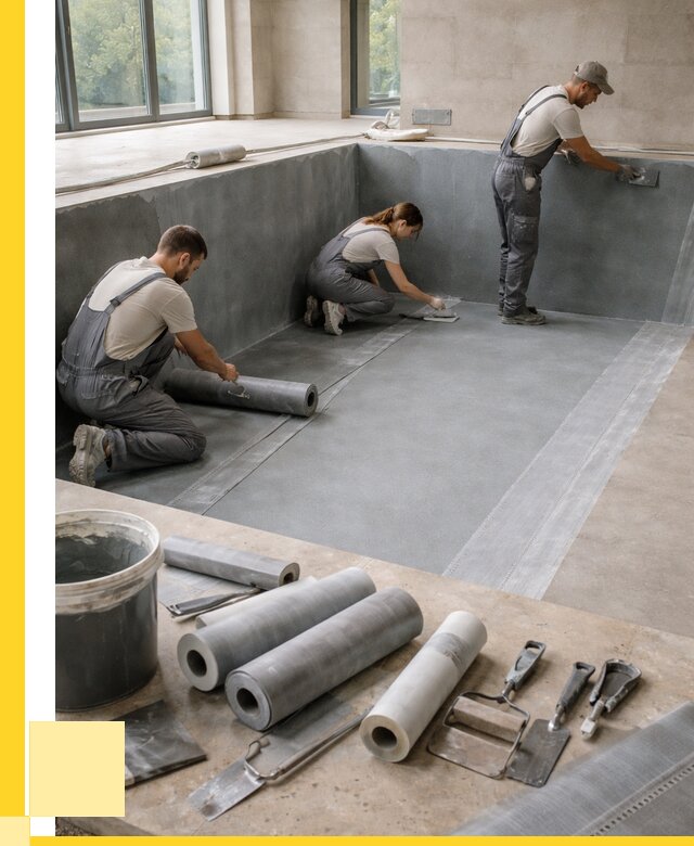 Гидроизоляция бассейнов в Анжере-Судженске от 2051 р., ЭриданНжр