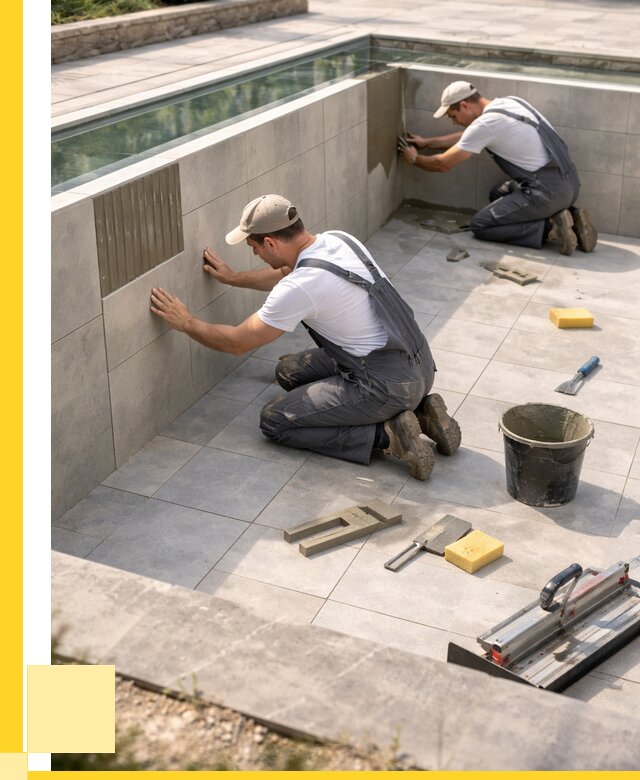 Облицовка бассейнов в Анжере-Судженске от 4616 р. под ключ | ЭриданНжр