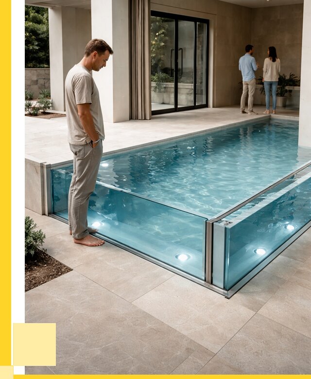 Стеклянные бассейны в Анжере-Судженске от 1230840 р. | ЭриданНжр — мозаика