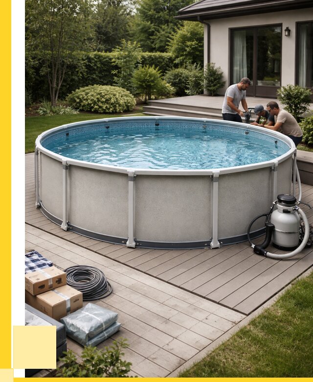 Купить каркасные бассейны в Анжере-Судженске от 46157 р. | ЭриданНжр