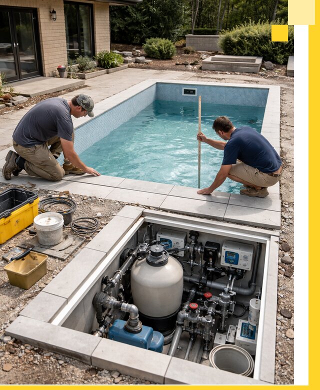 Строительство качественных домашних бассейнов под ключ в Анжере-Судженске