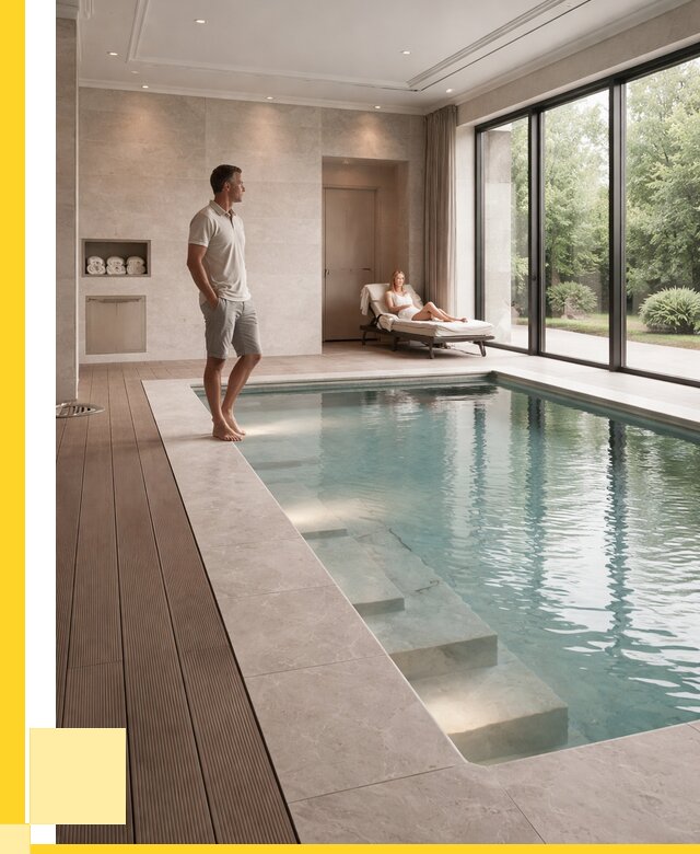 Бассейны в коттедже под ключ в Анжере-Судженске от 1230840 р. | ЭриданНжр