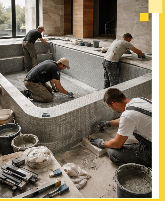 Строительство и установка СПА бассейнов под ключ в Анжере-Судженске