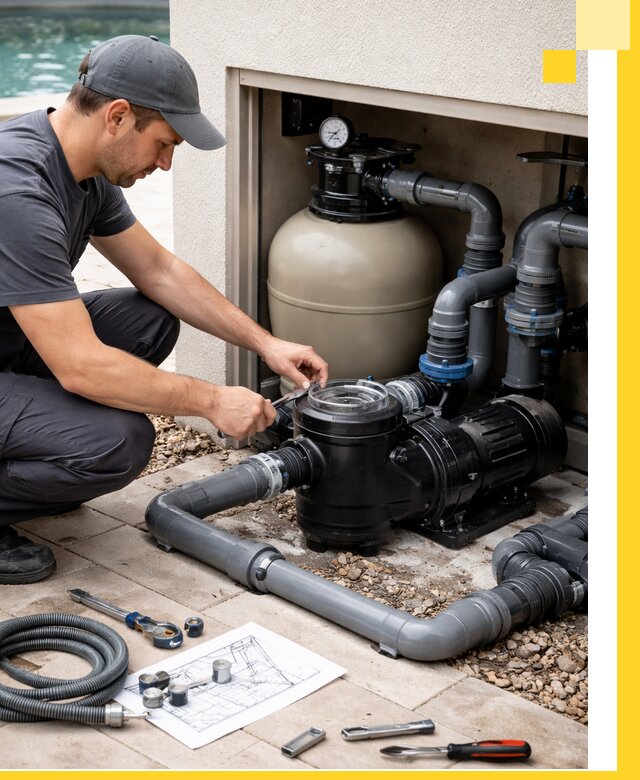 Поставка, монтаж и сервис насосов для бассейнов в Анжере-Судженске