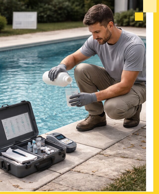 Профессиональная дезинфекция воды в бассейне в Анжере-Судженске