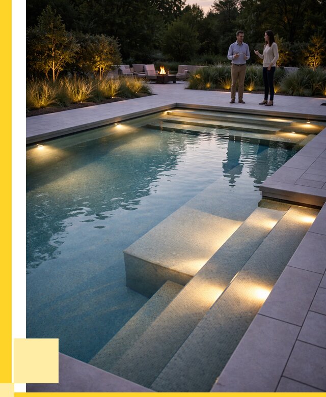 Освещение бассейнов в Анжере-Судженске под ключ от 25643 р. | ЭриданНжр