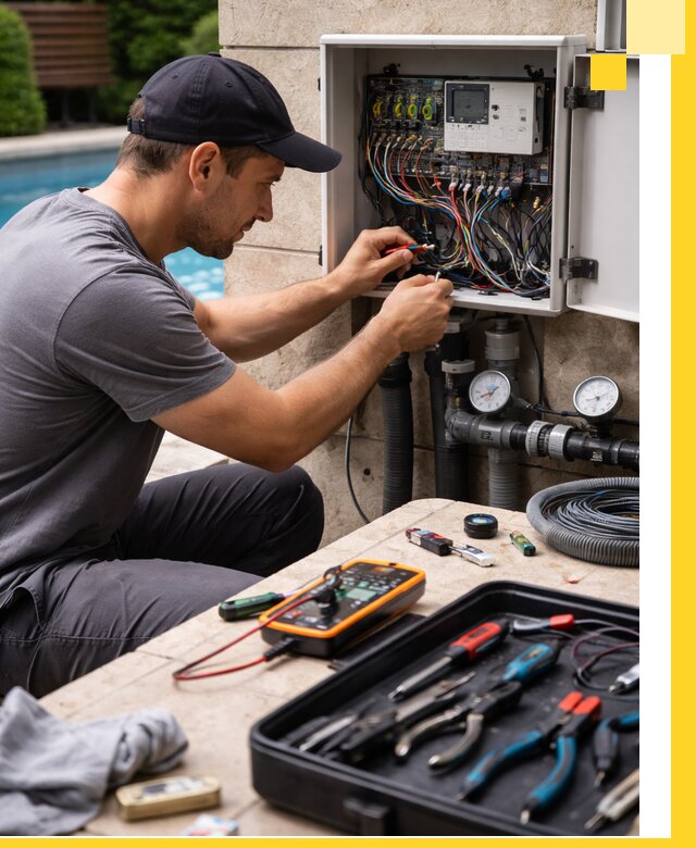 Комплексная автоматика для бассейнов в Анжере-Судженске: управление и очистка