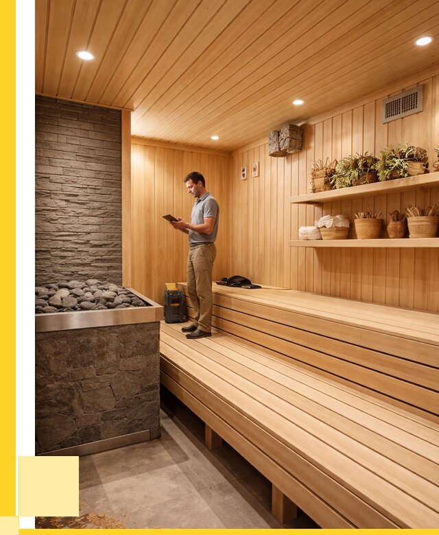 Сауна под ключ в Анжере-Судженске: от 461565 р. | Строительство — ЭриданНжр