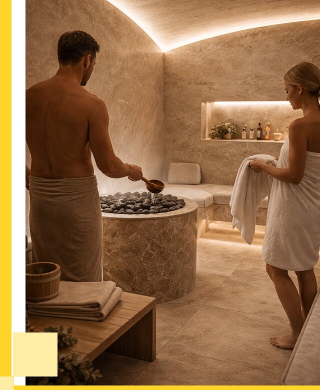 Сауны с хамамом в Анжере-Судженске от 358995 р. – проекты и монтаж | ЭриданНжр