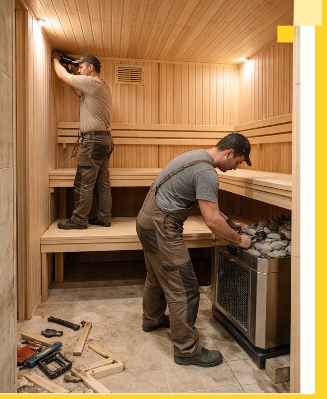 Купить сауну под ключ в Анжере-Судженске с монтажом и гарантией