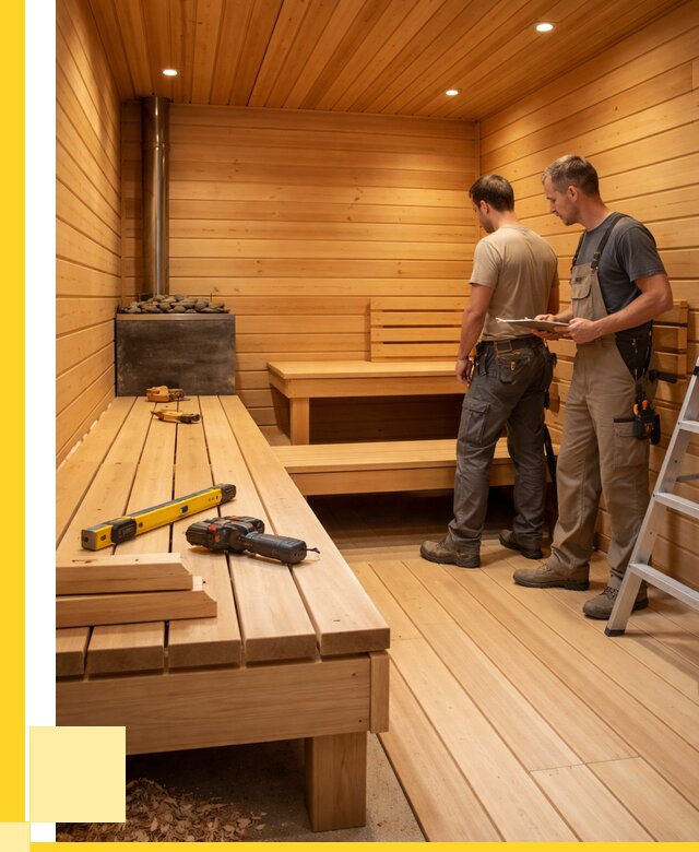 Отделка бань и саун в Анжере-Судженске по цене от 4616 р. | ЭриданНжр