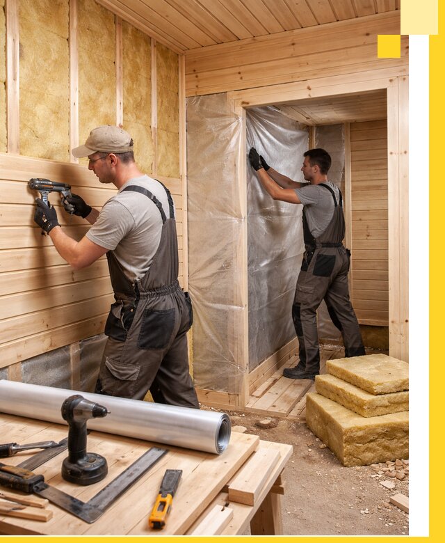 Бани под ключ в Анжере-Судженске с проектом и полным монтажом