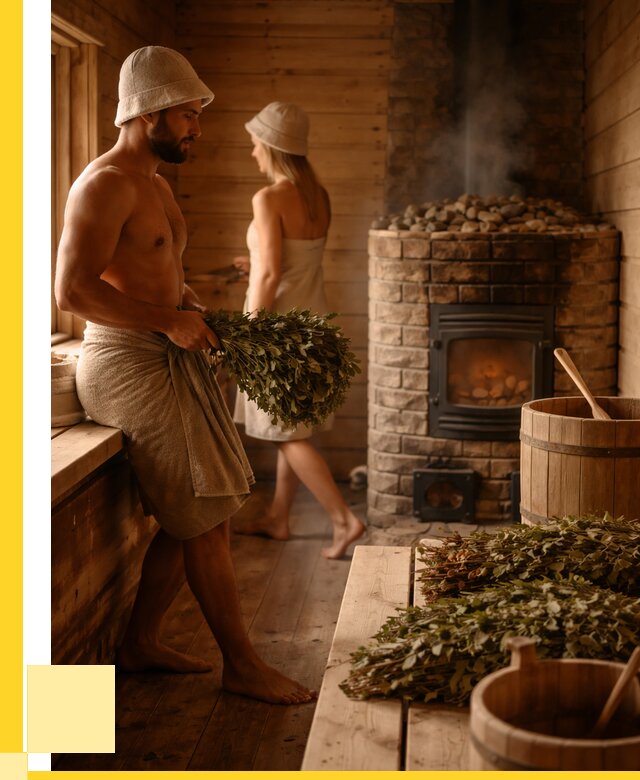 Русские бани в Анжере-Судженске: проекты и дизайн от 358995 р. | ЭриданНжр