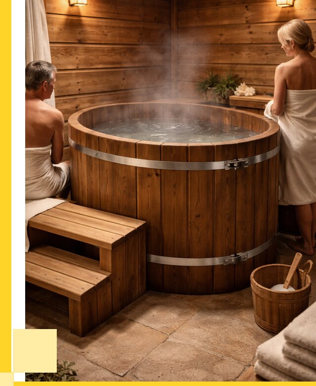 Бани с купелью под ключ в Анжере-Судженске от 461565 р. | ЭриданНжр