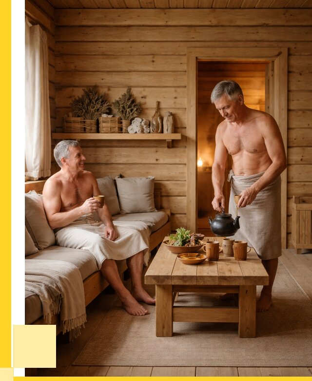 Бани с комнатой отдыха под ключ в Анжере-Судженске от 461565 р. | ЭриданНжр