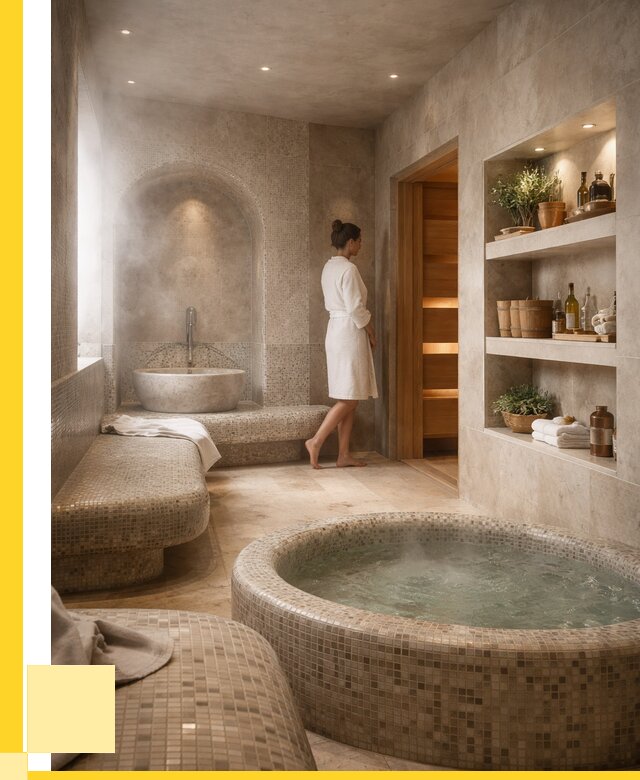 Строительство бани с хамамом в Анжере-Судженске от 769275 р. | ЭриданНжр